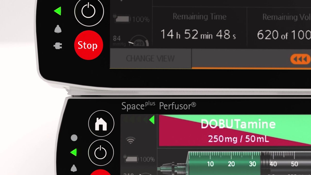 Infuuspompen Spaceplus van B. Braun Medical