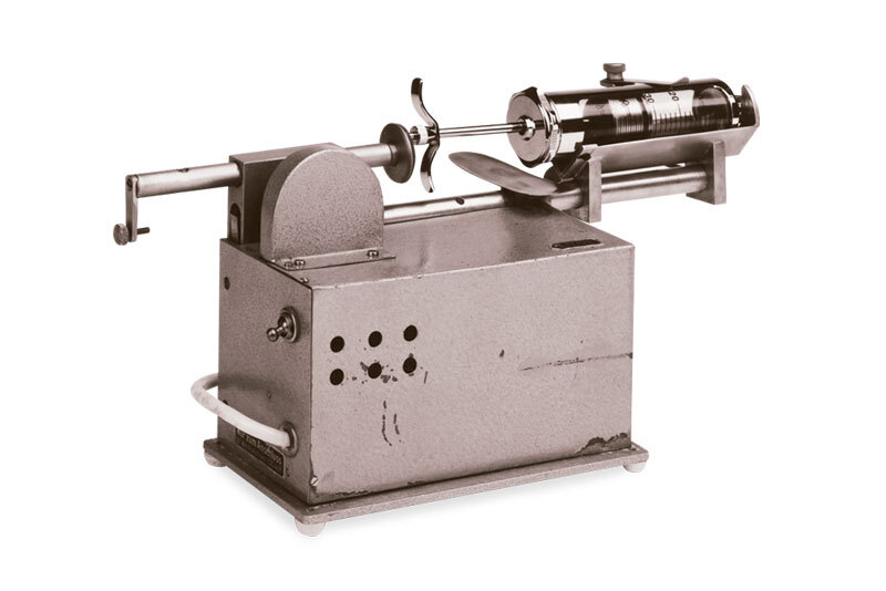 La première pompe à perfusion en 1951