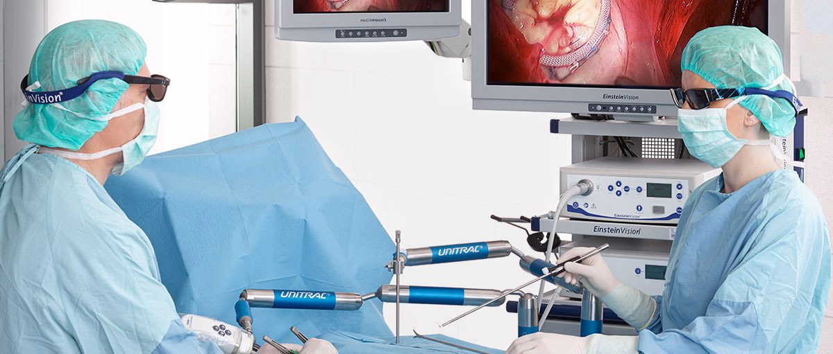 Laparoscopy 3D surgeons